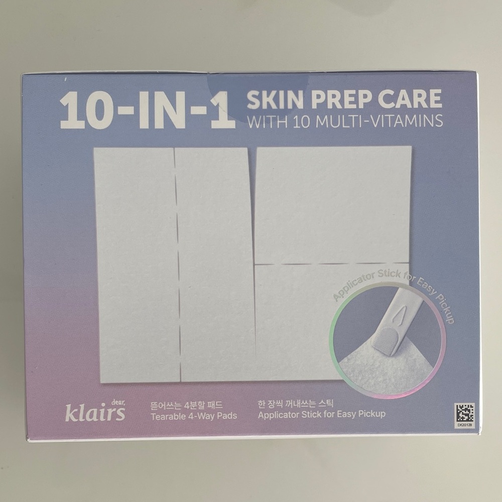 Klairs Freshly Juiced Vitamin Skin Pads 10-in-1 Skin Prep with Multi-Vitamins